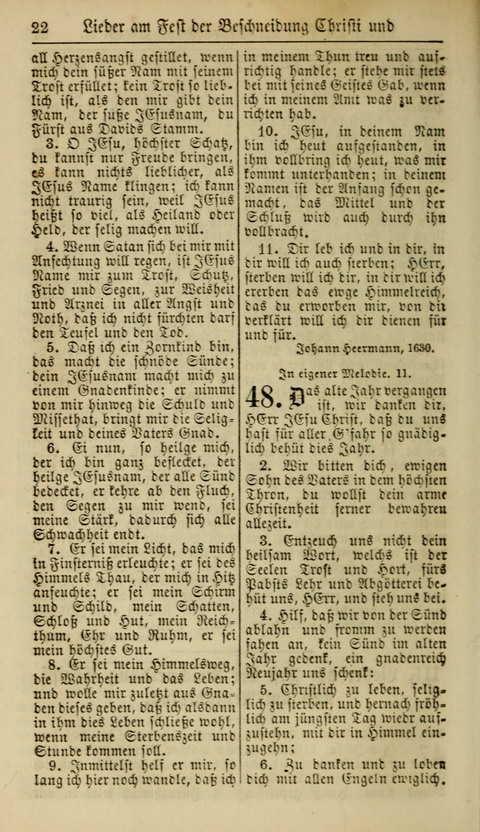 Kirchen-Gesangbuch für Evang.-Lutherische Gemeinden: ungeänderter Augsburgischer Confession, darin des seligen Dr. Martin Luthers und anderer geistreichen Lehrer gebräuchlichste Kirchen-Lieder... page 24