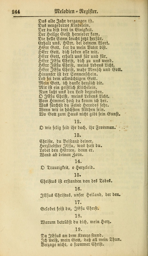 Kirchen-Gesangbuch für Evang.-Lutherische Gemeinden: ungeänderter Augsburgischer Confession, darin des seligen Dr. Martin Luthers und anderer geistreichen Lehrer gebräuchlichste Kirchen-Lieder... page 246