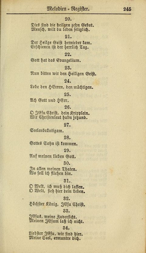 Kirchen-Gesangbuch für Evang.-Lutherische Gemeinden: ungeänderter Augsburgischer Confession, darin des seligen Dr. Martin Luthers und anderer geistreichen Lehrer gebräuchlichste Kirchen-Lieder... page 247