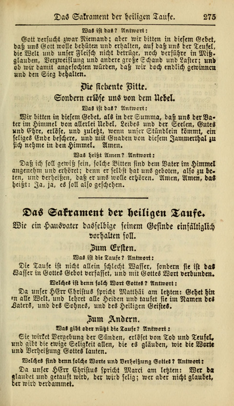 Kirchen-Gesangbuch für Evang.-Lutherische Gemeinden: ungeänderter Augsburgischer Confession, darin des seligen Dr. Martin Luthers und anderer geistreichen Lehrer gebräuchlichste Kirchen-Lieder... page 279