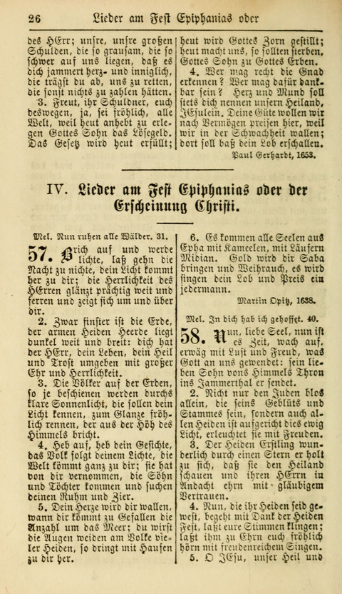 Kirchen-Gesangbuch für Evang.-Lutherische Gemeinden: ungeänderter Augsburgischer Confession, darin des seligen Dr. Martin Luthers und anderer geistreichen Lehrer gebräuchlichste Kirchen-Lieder... page 28