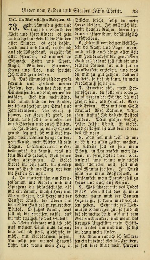 Kirchen-Gesangbuch für Evang.-Lutherische Gemeinden: ungeänderter Augsburgischer Confession, darin des seligen Dr. Martin Luthers und anderer geistreichen Lehrer gebräuchlichste Kirchen-Lieder... page 35