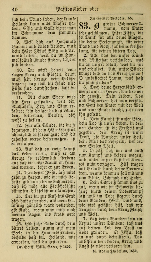 Kirchen-Gesangbuch für Evang.-Lutherische Gemeinden: ungeänderter Augsburgischer Confession, darin des seligen Dr. Martin Luthers und anderer geistreichen Lehrer gebräuchlichste Kirchen-Lieder... page 42