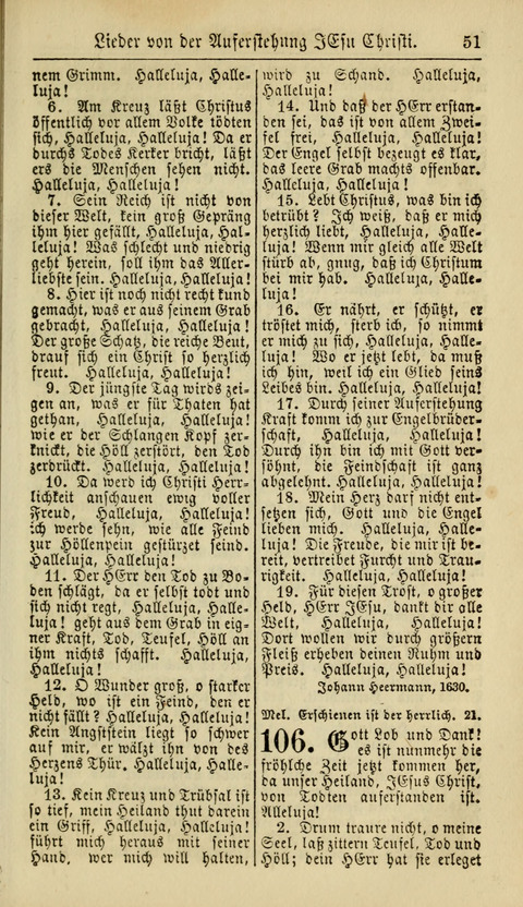 Kirchen-Gesangbuch für Evang.-Lutherische Gemeinden: ungeänderter Augsburgischer Confession, darin des seligen Dr. Martin Luthers und anderer geistreichen Lehrer gebräuchlichste Kirchen-Lieder... page 53