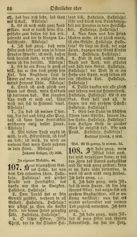 Kirchen-Gesangbuch für Evang.-Lutherische Gemeinden: ungeänderter Augsburgischer Confession, darin des seligen Dr. Martin Luthers und anderer geistreichen Lehrer gebräuchlichste Kirchen-Lieder... page 54