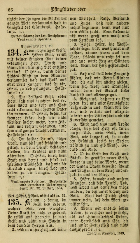 Kirchen-Gesangbuch für Evang.-Lutherische Gemeinden: ungeänderter Augsburgischer Confession, darin des seligen Dr. Martin Luthers und anderer geistreichen Lehrer gebräuchlichste Kirchen-Lieder... page 68