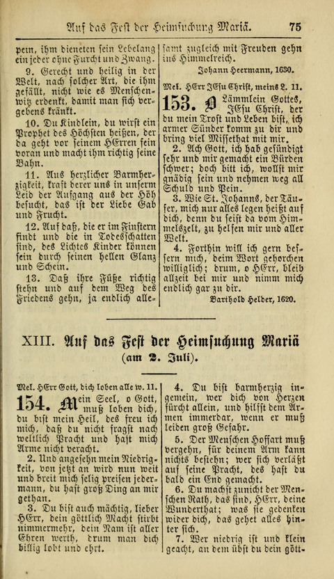 Kirchen-Gesangbuch für Evang.-Lutherische Gemeinden: ungeänderter Augsburgischer Confession, darin des seligen Dr. Martin Luthers und anderer geistreichen Lehrer gebräuchlichste Kirchen-Lieder... page 77