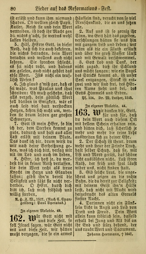 Kirchen-Gesangbuch für Evang.-Lutherische Gemeinden: ungeänderter Augsburgischer Confession, darin des seligen Dr. Martin Luthers und anderer geistreichen Lehrer gebräuchlichste Kirchen-Lieder... page 82