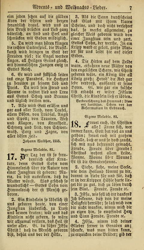 Kirchen-Gesangbuch für Evang.-Lutherische Gemeinden: ungeänderter Augsburgischer Confession, darin des seligen Dr. Martin Luthers und anderer geistreichen Lehrer gebräuchlichste Kirchen-Lieder... page 9