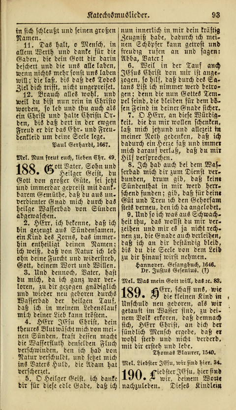 Kirchen-Gesangbuch für Evang.-Lutherische Gemeinden: ungeänderter Augsburgischer Confession, darin des seligen Dr. Martin Luthers und anderer geistreichen Lehrer gebräuchlichste Kirchen-Lieder... page 95