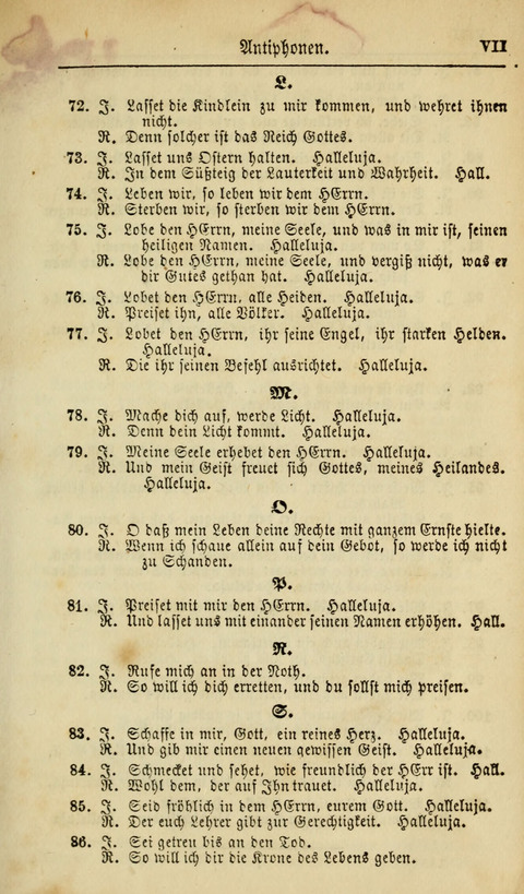 Kirchen-Gesangbuch für Evang.-Lutherische Gemeinden: ungeänderter Augsburgischer Confession, darin des seligen Dr. Martin Luthers und anderer geistreichen Lehrer gebräuchlichste Kirchen-Lieder... page vi