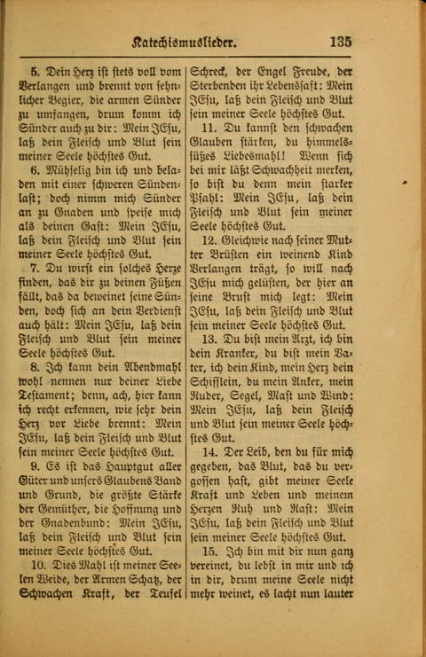 Kirchen-Gesangbuch für Evangelisch-Lutherische Gemeinden: ungeänderter Augsburgischer Confession darin des sel. Dr. Martin Luthers und anderer geistreichen Lehrer gebräuchlichste ... (55. ed.) page 135