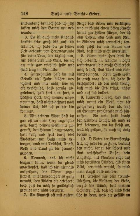 Kirchen-Gesangbuch für Evangelisch-Lutherische Gemeinden: ungeänderter Augsburgischer Confession darin des sel. Dr. Martin Luthers und anderer geistreichen Lehrer gebräuchlichste ... (55. ed.) page 148