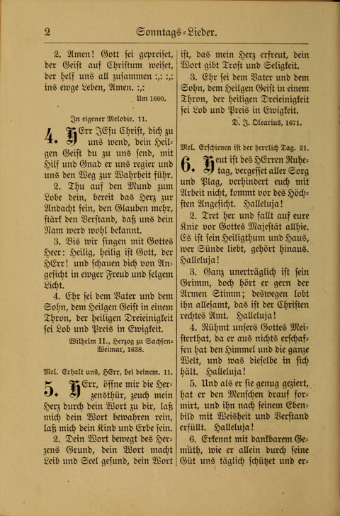 Kirchen-Gesangbuch für Evangelisch-Lutherische Gemeinden: ungeänderter Augsburgischer Confession darin des sel. Dr. Martin Luthers und anderer geistreichen Lehrer gebräuchlichste ... (55. ed.) page 2