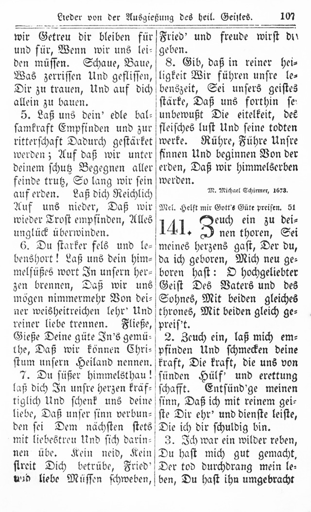 Kirchen-Gesangbuch: für Evangelisch-Lutherische Gemeinden page 107