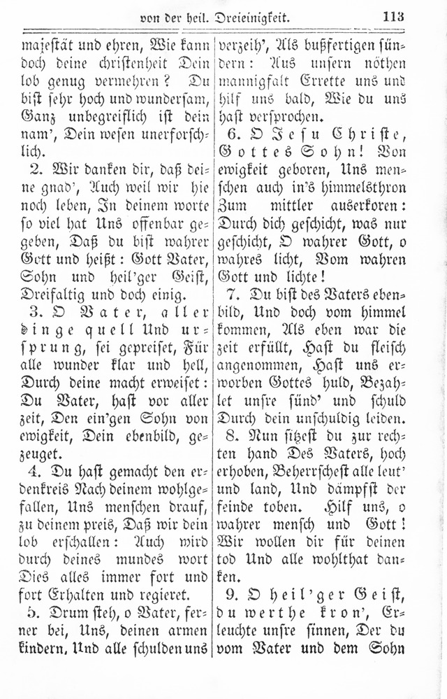 Kirchen-Gesangbuch: für Evangelisch-Lutherische Gemeinden page 113