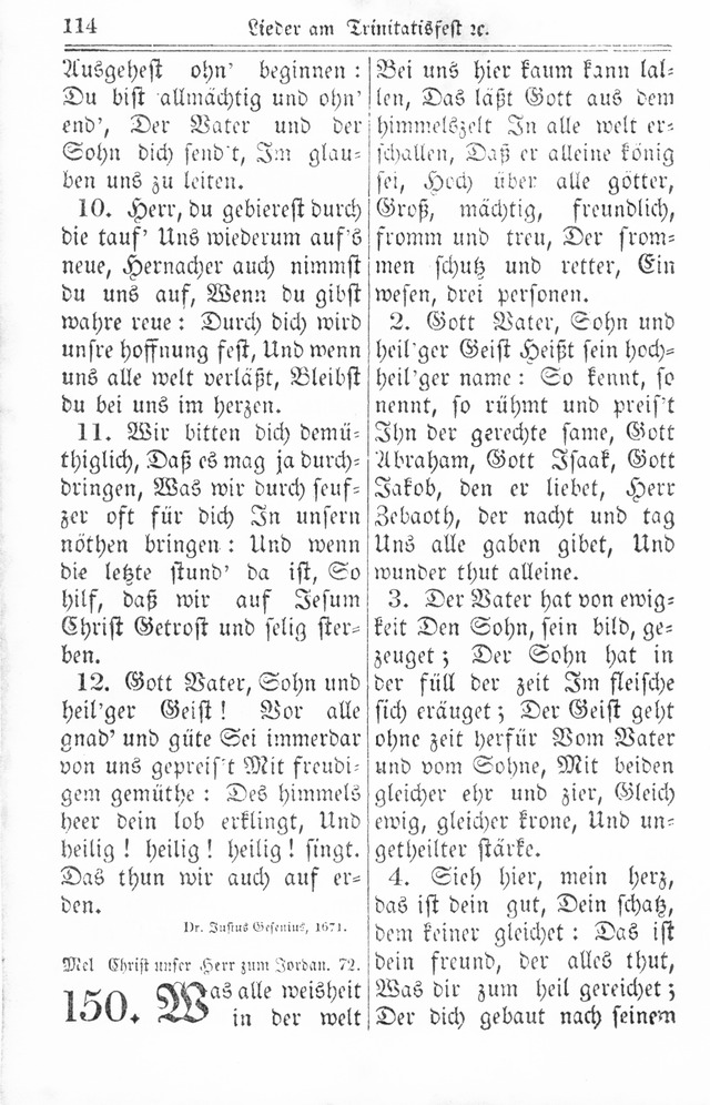 Kirchen-Gesangbuch: für Evangelisch-Lutherische Gemeinden page 114