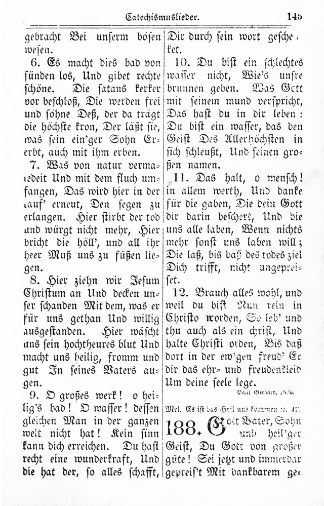 Kirchen-Gesangbuch: für Evangelisch-Lutherische Gemeinden page 145