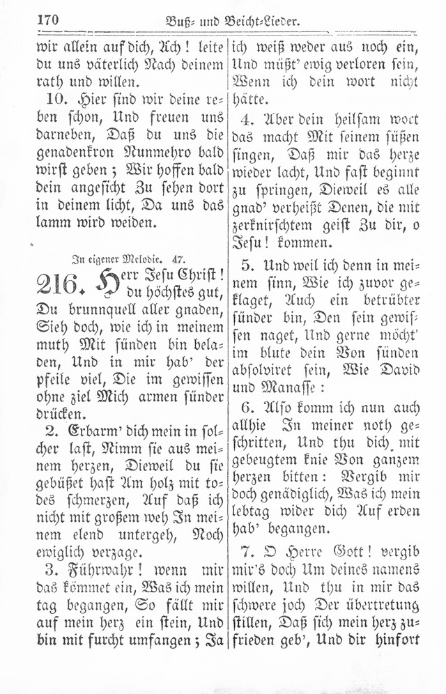 Kirchen-Gesangbuch: für Evangelisch-Lutherische Gemeinden page 170