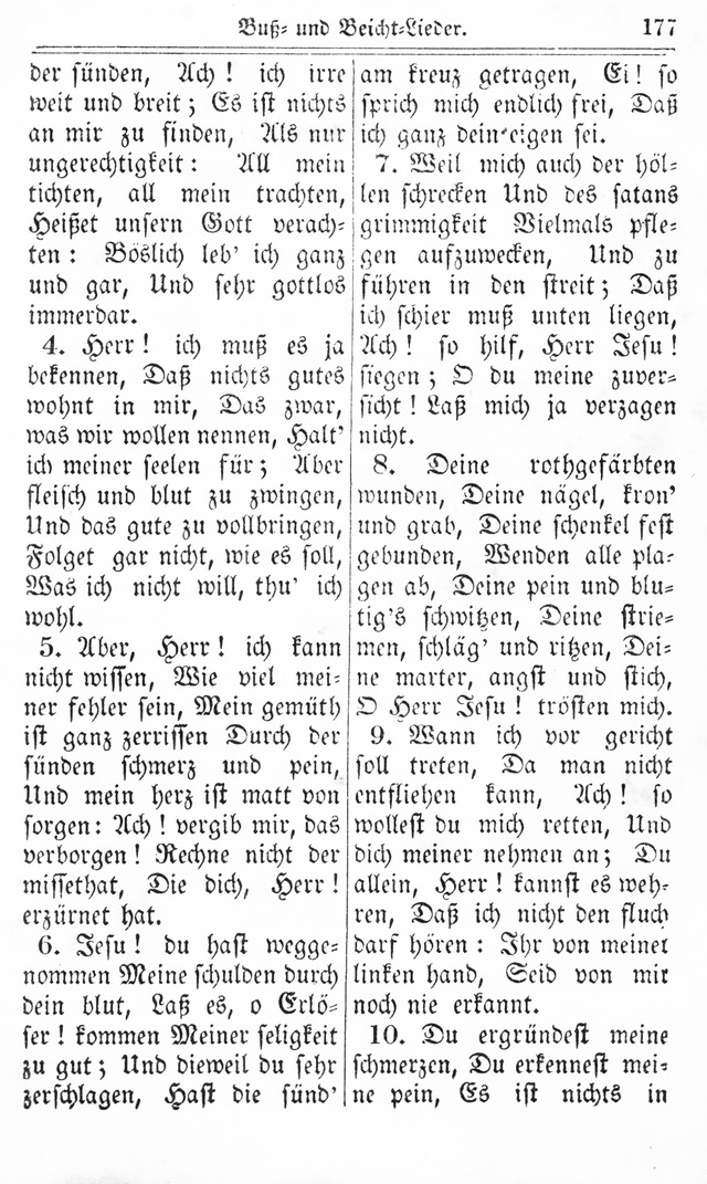 Kirchen-Gesangbuch: für Evangelisch-Lutherische Gemeinden page 177