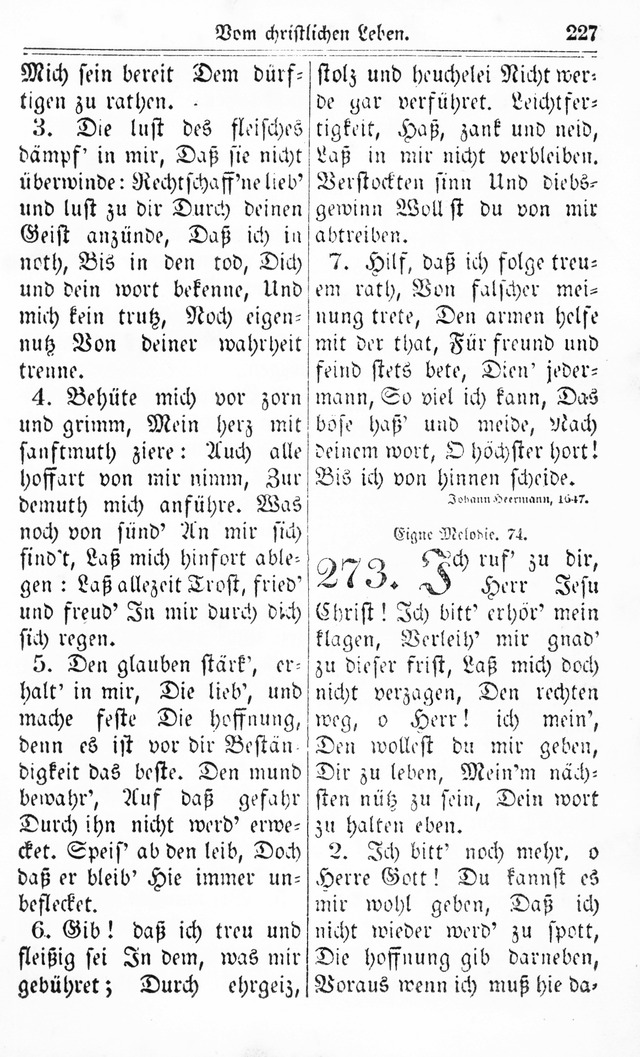 Kirchen-Gesangbuch: für Evangelisch-Lutherische Gemeinden page 227