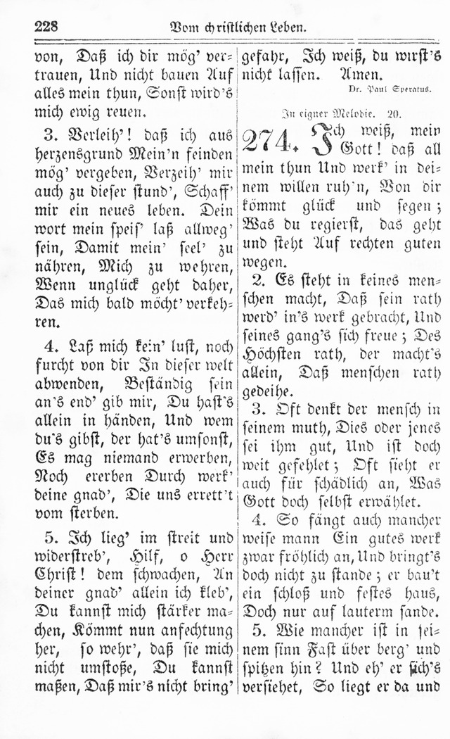 Kirchen-Gesangbuch: für Evangelisch-Lutherische Gemeinden page 228