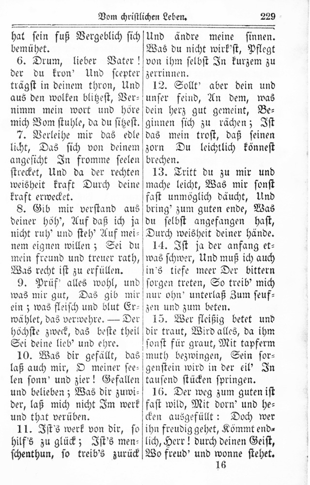 Kirchen-Gesangbuch: für Evangelisch-Lutherische Gemeinden page 229