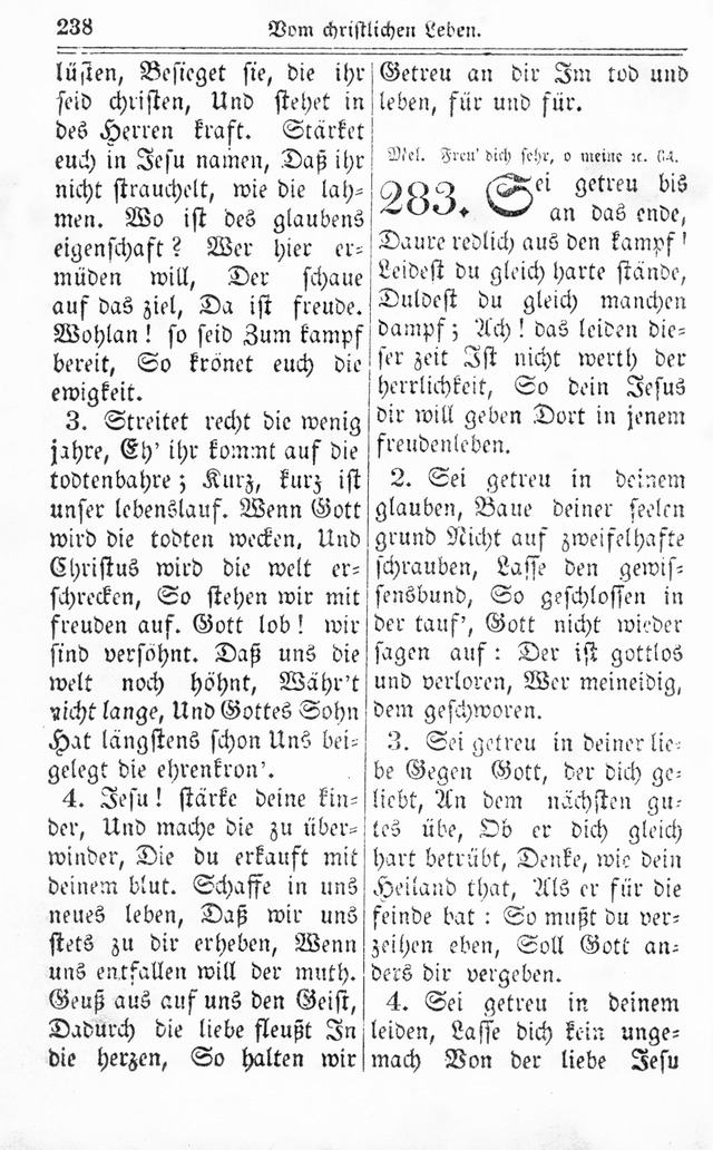 Kirchen-Gesangbuch: für Evangelisch-Lutherische Gemeinden page 238