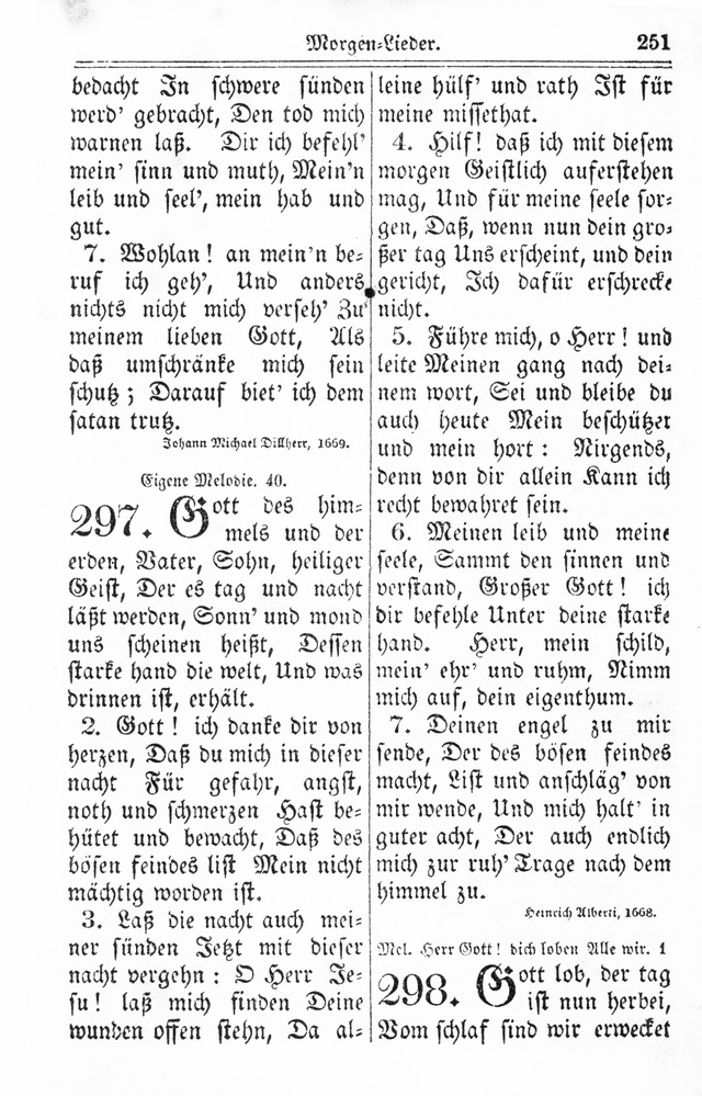 Kirchen-Gesangbuch: für Evangelisch-Lutherische Gemeinden page 251