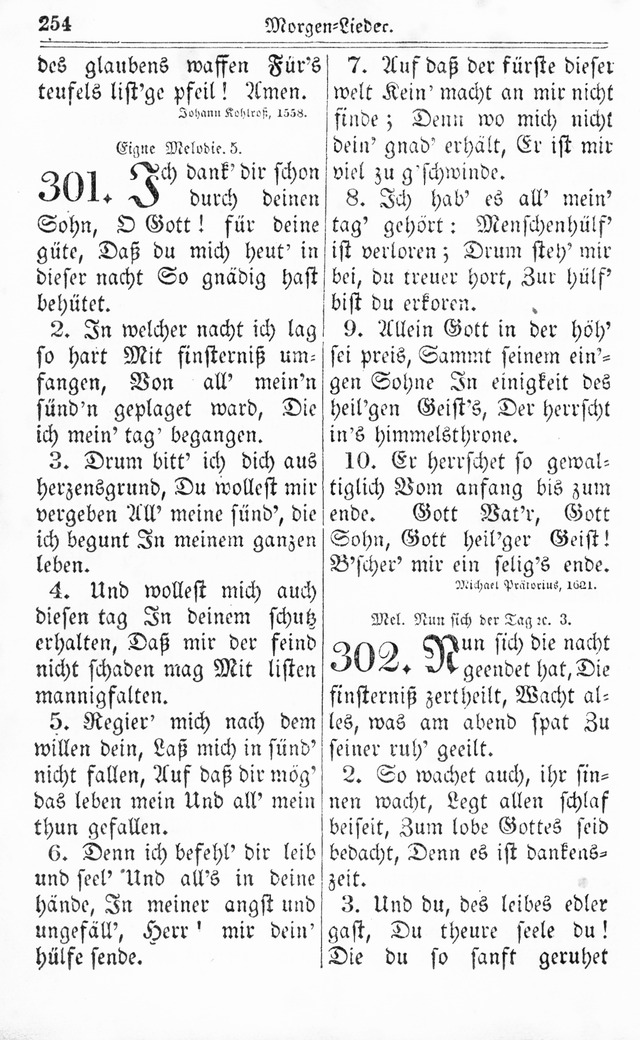 Kirchen-Gesangbuch: für Evangelisch-Lutherische Gemeinden page 254