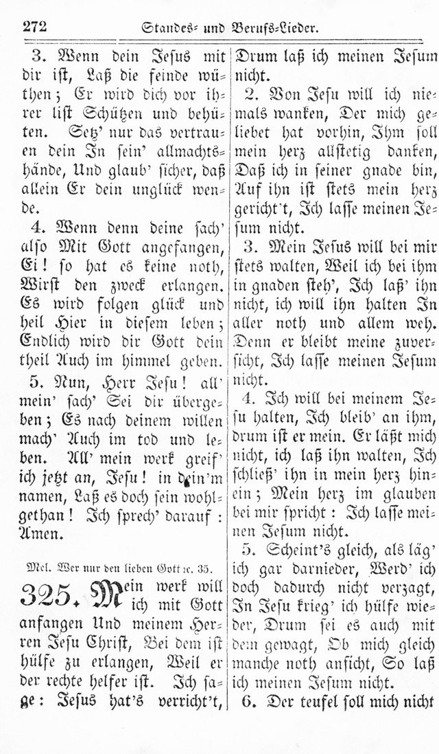 Kirchen-Gesangbuch: für Evangelisch-Lutherische Gemeinden page 272