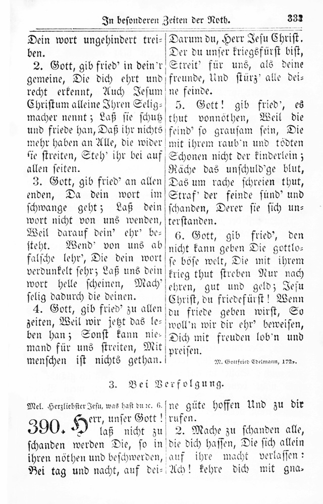 Kirchen-Gesangbuch: für Evangelisch-Lutherische Gemeinden page 333