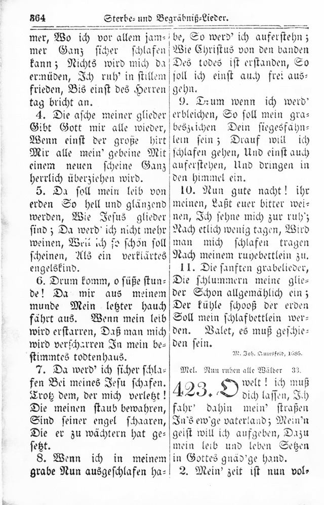 Kirchen-Gesangbuch: für Evangelisch-Lutherische Gemeinden page 364