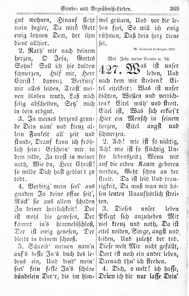 Kirchen-Gesangbuch: für Evangelisch-Lutherische Gemeinden page 369