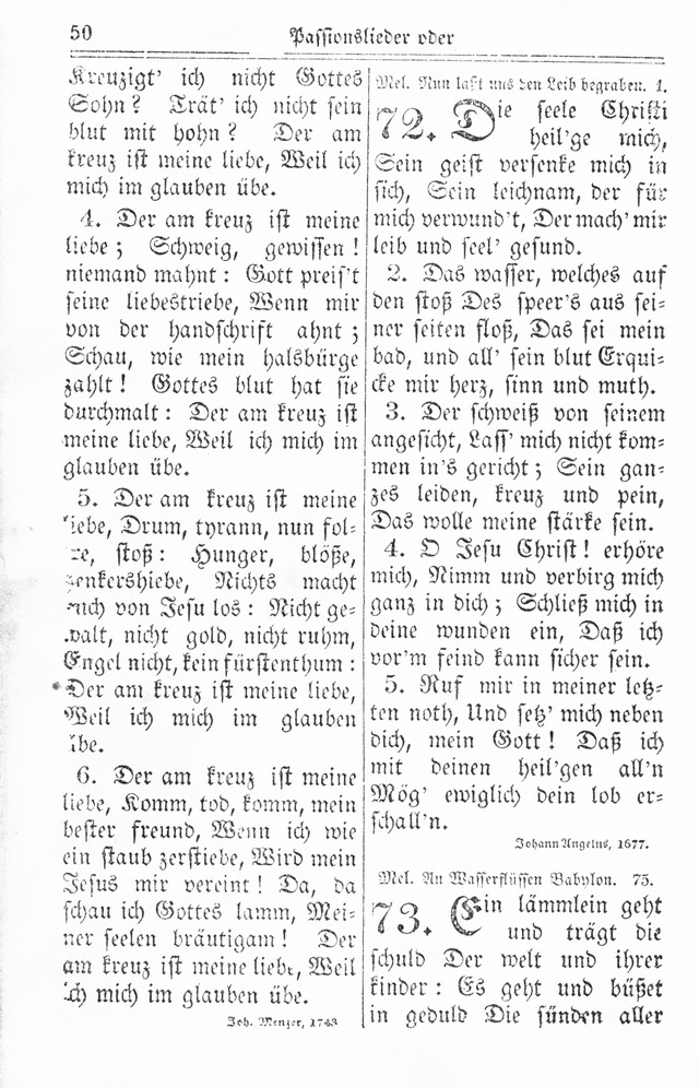 Kirchen-Gesangbuch: für Evangelisch-Lutherische Gemeinden page 50