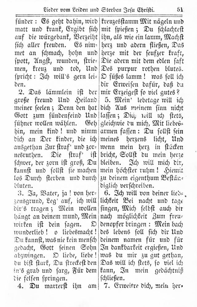 Kirchen-Gesangbuch: für Evangelisch-Lutherische Gemeinden page 51