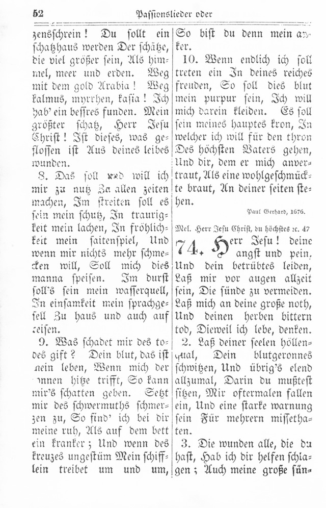 Kirchen-Gesangbuch: für Evangelisch-Lutherische Gemeinden page 52