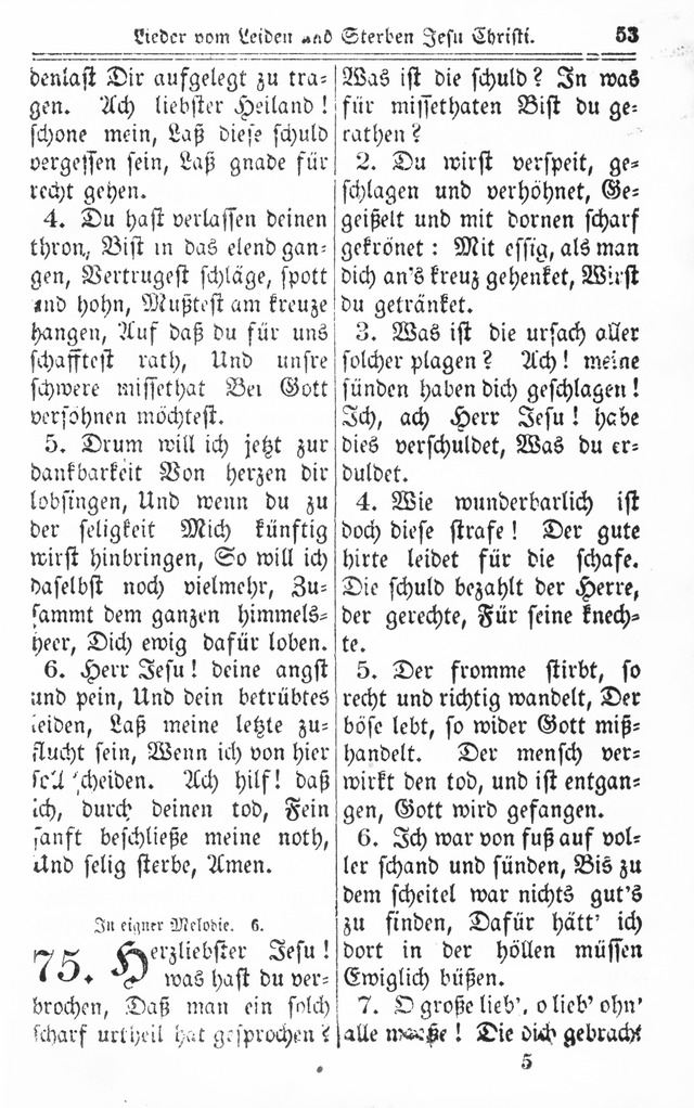 Kirchen-Gesangbuch: für Evangelisch-Lutherische Gemeinden page 53