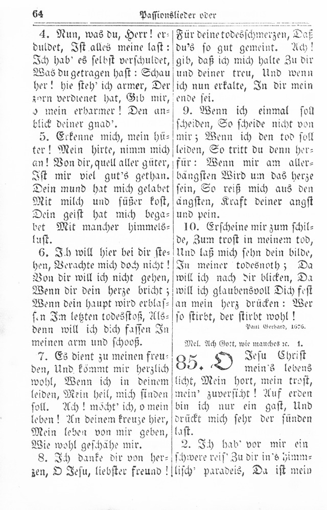 Kirchen-Gesangbuch: für Evangelisch-Lutherische Gemeinden page 64