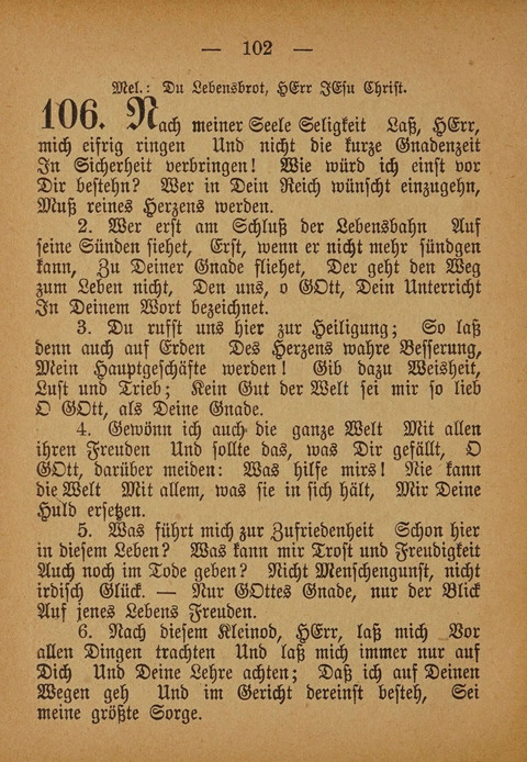 Kropper Gesang- und Liederbuch: (4. ed) page 102