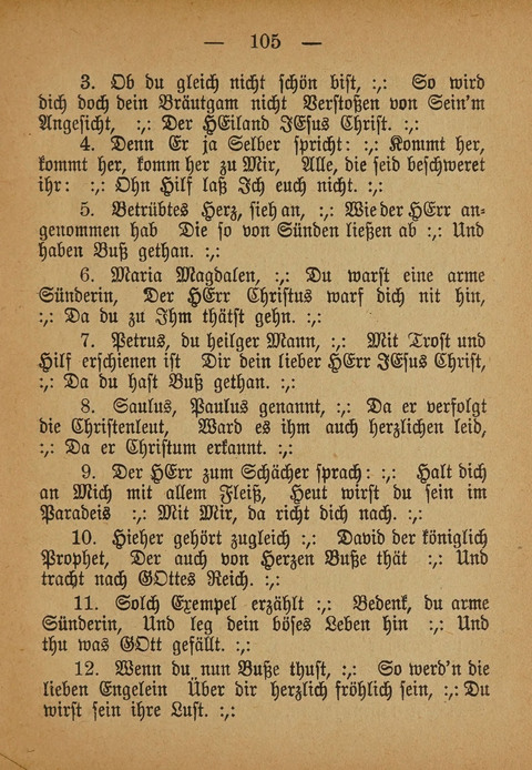 Kropper Gesang- und Liederbuch: (4. ed) page 105