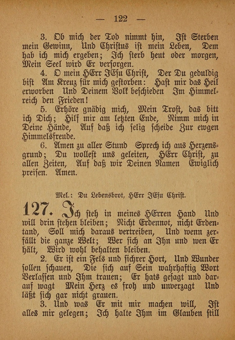 Kropper Gesang- und Liederbuch: (4. ed) page 122