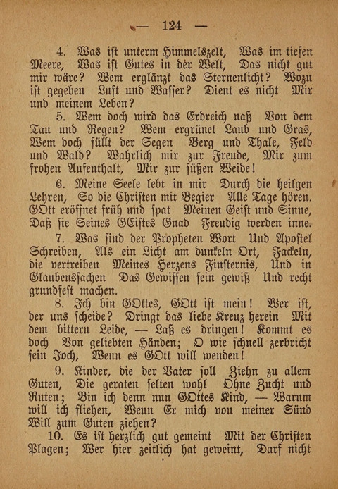 Kropper Gesang- und Liederbuch: (4. ed) page 124