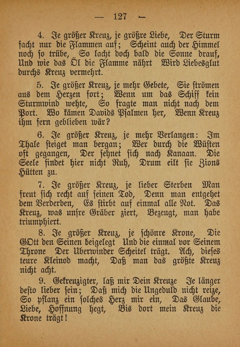 Kropper Gesang- und Liederbuch: (4. ed) page 127