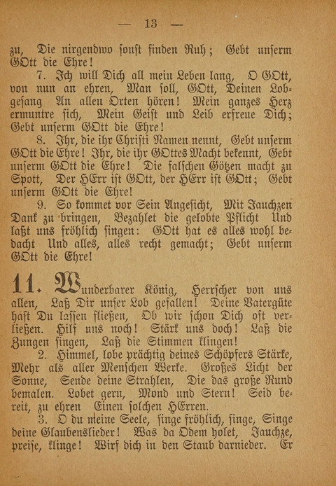 Kropper Gesang- und Liederbuch: (4. ed) page 13