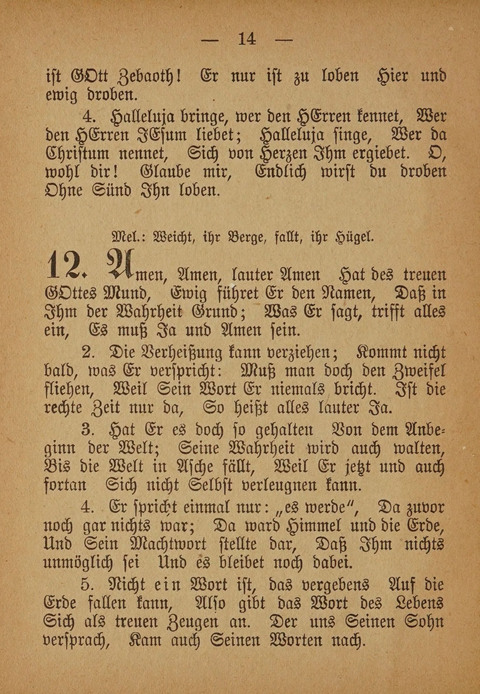 Kropper Gesang- und Liederbuch: (4. ed) page 14