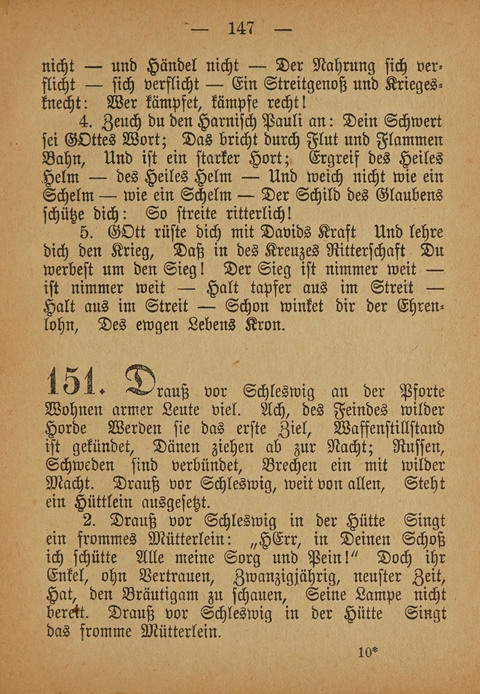 Kropper Gesang- und Liederbuch: (4. ed) page 147