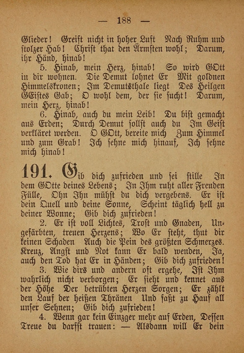 Kropper Gesang- und Liederbuch: (4. ed) page 188