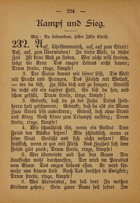 Kropper Gesang- und Liederbuch: (4. ed) page 224