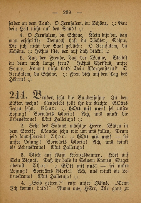 Kropper Gesang- und Liederbuch: (4. ed) page 239